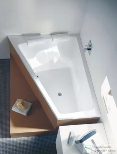 Duravit Paiova 180x140 beépíthető fürdőkád baloldali háttámlával 700216000000000 ( 700216 )