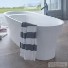 Duravit CAPE COD 185,5x88,5 cm-es szabadonálló kád illesztés nélküli előlappal,speciális lefolyóval,700330000000000
