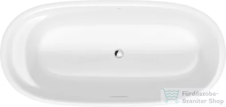 Duravit CAPE COD 185,5x88,5 cm-es szabadonálló kád illesztés nélküli előlappal,speciális lefolyóval,700330000000000