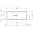 Duravit VERO AIR 180x80 cm-es egyenes kád,700413000000000