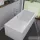 Duravit VERO AIR 180x80 cm-es szabadon álló kád illesztés nélküli akril előlappal,700418000000000