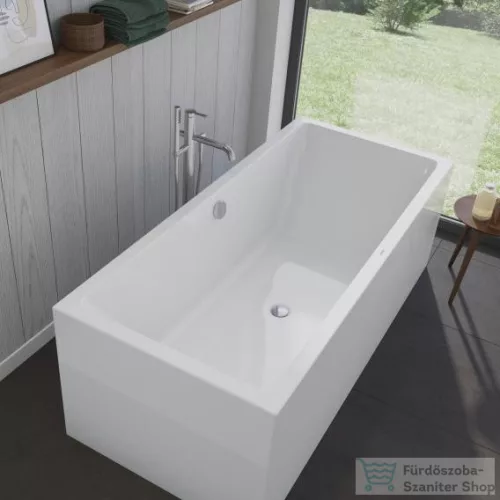 Duravit VERO AIR 180x80 cm-es szabadon álló kád illesztés nélküli akril előlappal,700418000000000