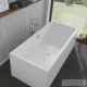 Duravit VERO AIR 180x80 cm-es szabadon álló kád illesztés nélküli akril előlappal,700418000000000