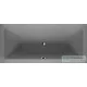 Duravit VITRIUM DuroCast UltraResist 180x80 cm-es beépíthető kád lábbal, leeresztő nélkül, matt világosszürke 700426630000000