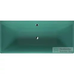   Duravit VITRIUM DuroCast UltraResist 180x80 cm-es falhoz tolható fürdőkád, matt olajkék 700429HA0000000