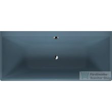   Duravit VITRIUM DuroCast UltraResist 180x80 cm-es falhoz tolható fürdőkád, matt bizánci kék 700429HB0000000
