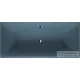 Duravit VITRIUM DuroCast UltraResist 180x80 cm-es falhoz tolható fürdőkád, matt bizánci kék 700429HB0000000
