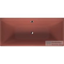 Duravit VITRIUM DuroCast UltraResist 180x80 cm-es falhoz tolható fürdőkád, matt bizánci kék 700429HB0000000