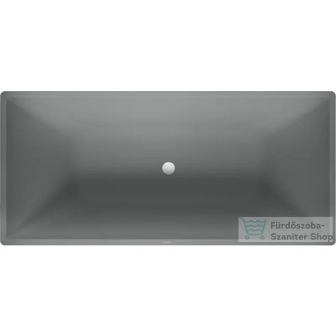 Duravit VITRIUM DuroCast UltraResist 185x85 cm-es szabadon álló fürdőkád leeresztővel, matt világosszürke 700430630000000