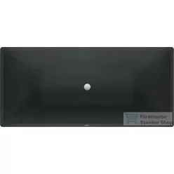   Duravit VITRIUM DuroCast UltraResist 185x85 cm-es szabadon álló fürdőkád leeresztővel, matt sötétszürke 700430650000000