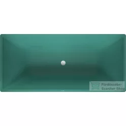   Duravit VITRIUM DuroCast UltraResist 185x85 cm-es szabadon álló fürdőkád leeresztővel, matt olajkék 700430HA0000000