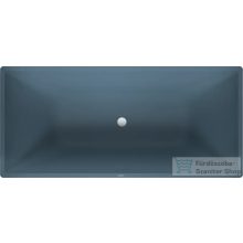 Duravit VITRIUM DuroCast UltraResist 185x85 cm-es szabadon álló fürdőkád leeresztővel, matt olajkék 700430HA0000000 