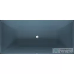   Duravit VITRIUM DuroCast UltraResist 185x85 cm-es szabadon álló fürdőkád leeresztővel, matt bizánci kék 700430HB0000000