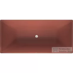  Duravit VITRIUM DuroCast UltraResist 185x85 cm-es szabadon álló fürdőkád leeresztővel, matt fahéj 700430HC0000000