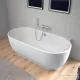 Duravit LUV 180x95 cm-es kád fal elé tehető illesztés nélküli előlappal, 700433000000000