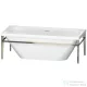 Duravit Xviu 180x80 szabadonálló kád pezsgő színű állvánnyal 700443000B10000 ( 700443 )