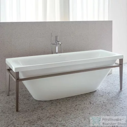 Duravit Xviu 180x80 szabadonálló kád pezsgő színű állvánnyal 700443000B10000 ( 700443 )