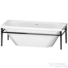 Duravit Xviu 180x80 szabadonálló kád fekete színű állvánnyal 700443000B20000 ( 700443 )