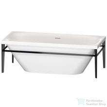   Duravit Xviu 180x80 szabadonálló kád fekete színű állvánnyal 700443000B20000 ( 700443 )