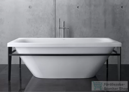 Duravit Xviu 180x80 szabadonálló kád fekete színű állvánnyal 700443000B20000 ( 700443 )