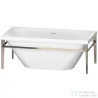 Duravit Xviu 160x80 szabadonálló kád pezsgő színű állvánnyal 700444000B10000 ( 700444 )