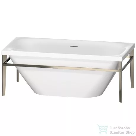 Duravit Xviu 160x80 szabadonálló kád pezsgő színű állvánnyal 700444000B10000 ( 700444 )