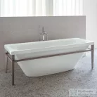 Duravit Xviu 160x80 szabadonálló kád pezsgő színű állvánnyal 700444000B10000 ( 700444 )