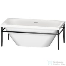   Duravit Xviu 160x80 szabadonálló kád fekete színű állvánnyal 700444000B20000 ( 700444 )