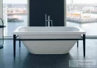 Duravit Xviu 160x80 szabadonálló kád fekete színű állvánnyal 700444000B20000 ( 700444 )
