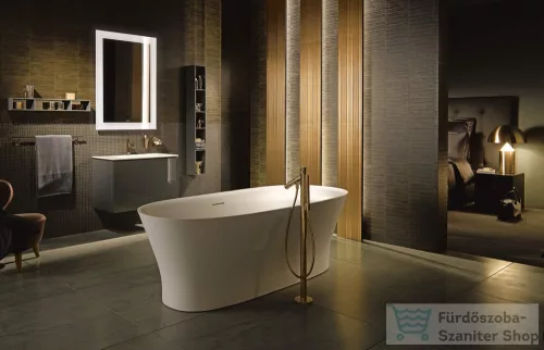 Duravit CAPE COD 165x78 cm-es szabadonálló kád illesztés nélküli előlappal,speciális lefolyóval,700459000000000