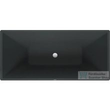   Duravit VITRIUM DuroCast UltraResist 160x75 cm-es szabadon álló fürdőkád leeresztővel, matt sötétszürke 700460650000000