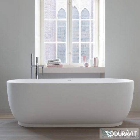 Duravit LUV 160x75 cm-es szabadonálló kád illesztés nélküli előlappal,speciális lefolyóval,700461000000000