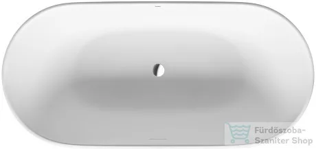 Duravit LUV 160x75 cm-es szabadonálló kád illesztés nélküli előlappal,speciális lefolyóval,700461000000000