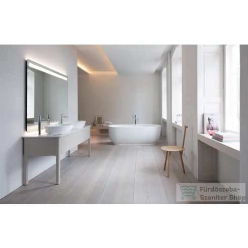 Duravit LUV 160x75 cm-es szabadonálló kád illesztés nélküli előlappal,speciális lefolyóval,700461000000000