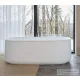 Duravit ZENCHA 160x85 cm-es szabadonálló kád illesztés nélküli előlappal,leeresztővel 700462000000000