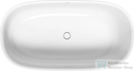 Duravit ZENCHA 160x85 cm-es szabadonálló kád illesztés nélküli előlappal,leeresztővel 700462000000000