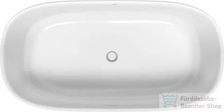 Duravit ZENCHA 180x90 cm-es szabadonálló kád illesztés nélküli előlappal,leeresztővel 700463000000000