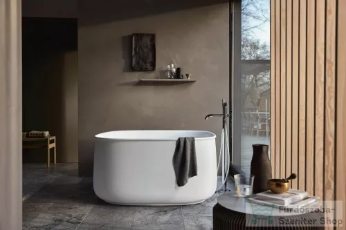 Duravit ZENCHA 125x125 cm-es szabadonálló kád illesztés nélküli előlappal,leeresztővel 700464000000000