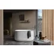 Duravit ZENCHA 125x125 cm-es szabadonálló kád illesztés nélküli előlappal,leeresztővel 700464000000000