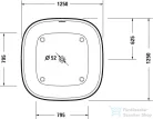 Duravit ZENCHA 125x125 cm-es szabadonálló kád illesztés nélküli előlappal,leeresztővel 700464000000000