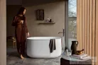 Duravit ZENCHA 125x125 cm-es szabadonálló kád illesztés nélküli előlappal,leeresztővel 700464000000000