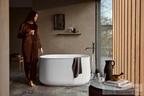 Duravit ZENCHA 125x125 cm-es szabadonálló kád illesztés nélküli előlappal,leeresztővel 700464000000000