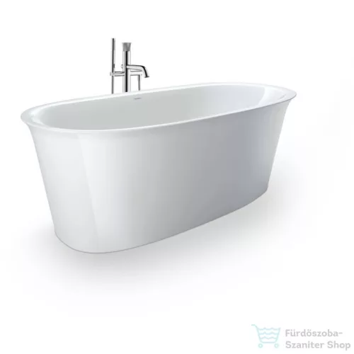 Duravit WHITE TULIP 160x85 cm-es szabadonálló kád,illesztés nélküli előlappal és állvánnyal,speciális le-és túlfolyóval, 700468000000000