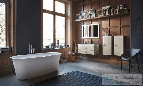 Duravit WHITE TULIP 180x90 cm-es szabadonálló kád,illesztés nélküli előlappal és állvánnyal,speciális le-és túlfolyóval, 700469000000000