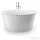 Duravit WHITE TULIP 140 cm-es szabadonálló kör alakú kád,illesztés nélküli előlappal és állvánnyal,speciális le-és túlfolyóval, 700470000000000