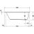 Duravit D-NEO 160x70  egyenes kád,700472000000000