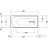 Duravit D-NEO 160x70 egyenes kád,700472000000000