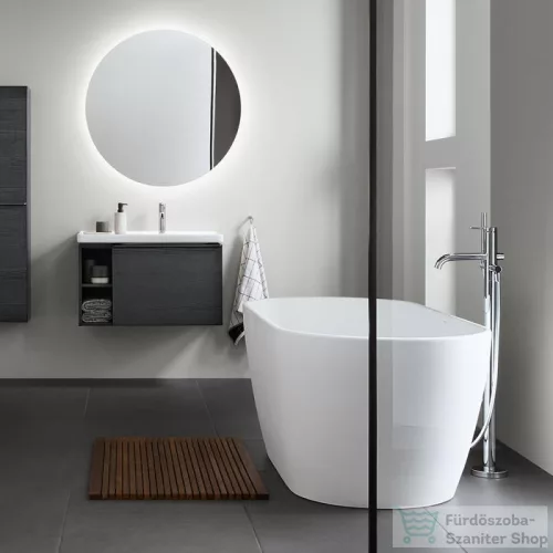 Duravit D-NEO 160x75 cm-es szabadonálló kád,illesztés nélküli előlappal és állvánnyal,speciális le- és túlfolyóval, 700477000000000