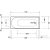 Duravit D-NEO 170x70 egyenes kád,700478000000000