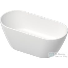   Duravit D-NEO 160x75 cm-es túlfolyó nélküli szabadonálló kád,illesztés nélküli előlappal és állvánnyal,speciális lefolyóval, 700486000000000